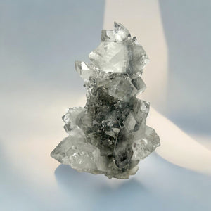 Chalcedony with Diamond Apophyllite