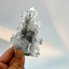 Load image into Gallery viewer, Chalcedony with Diamond Apophyllite