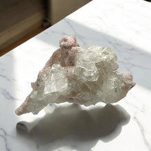 Load image into Gallery viewer, Pink chalcedony with Diamond Apophyllite