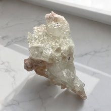 Load image into Gallery viewer, Pink chalcedony with Diamond Apophyllite